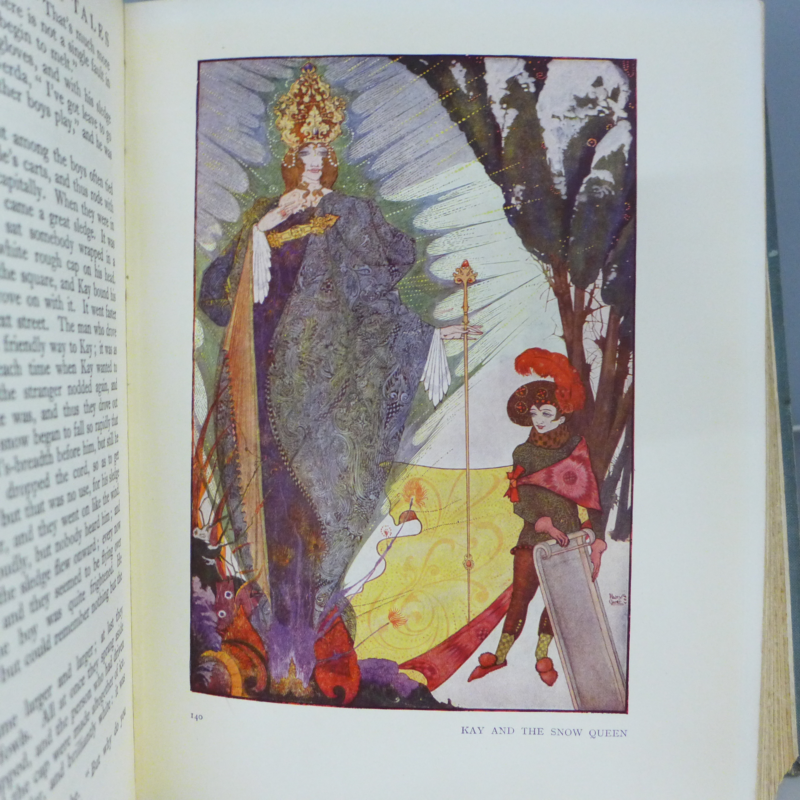 Fairy Tales by Hans Anderson, illustrated by Harry Clarke, circa 1930, original cloth - Image 8 of 8