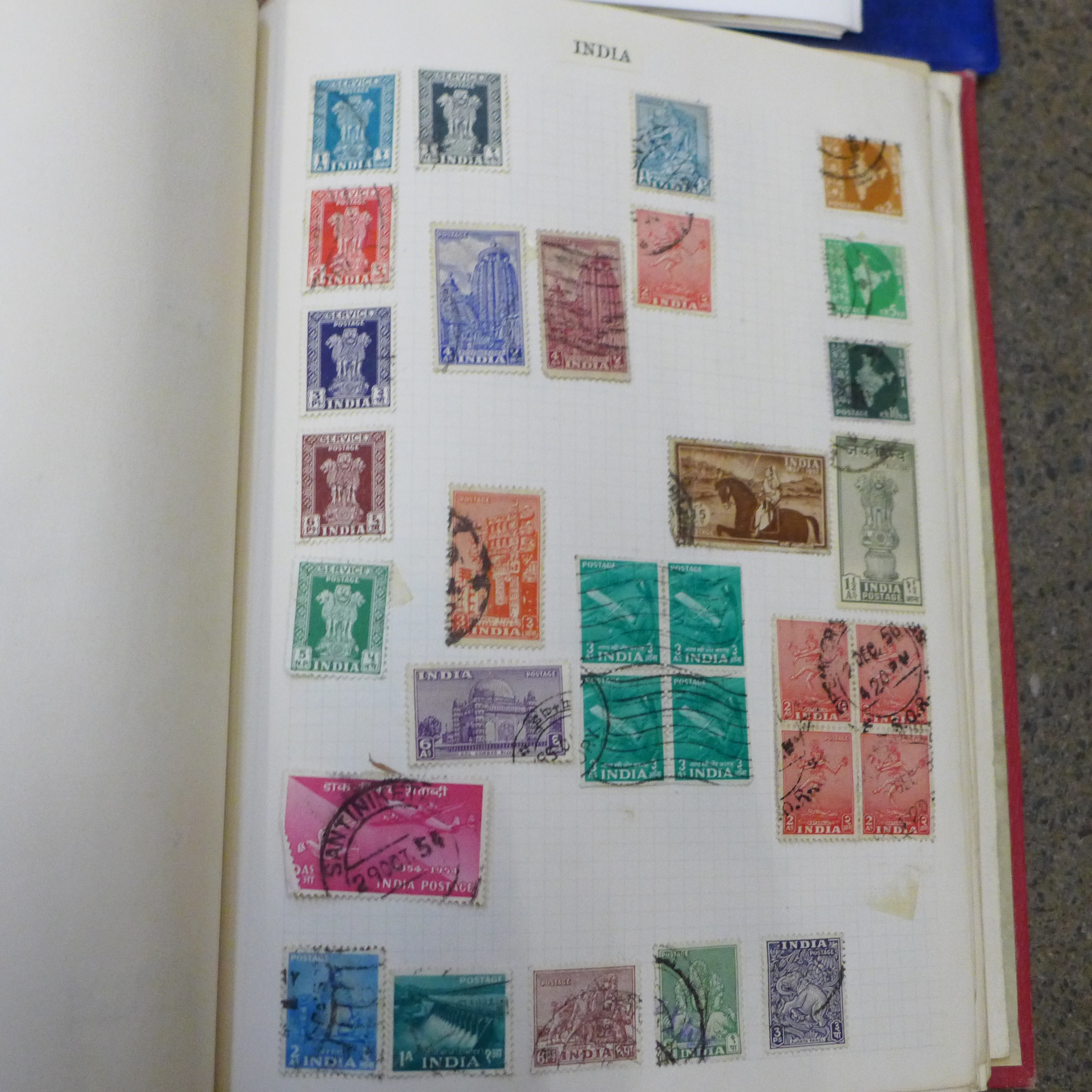 Stamps; a box of stamps, covers, etc., loose and in albums - Image 3 of 11
