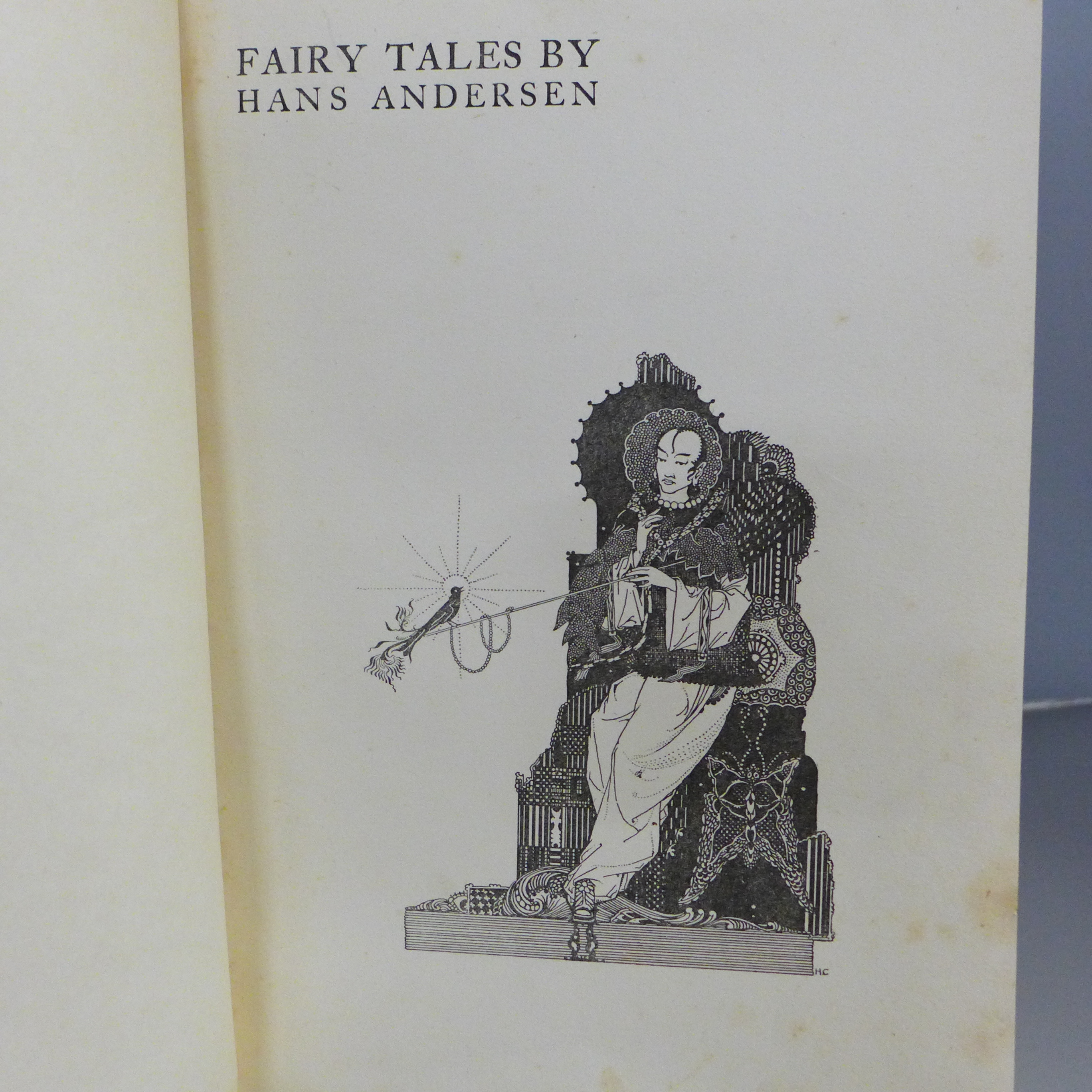 Fairy Tales by Hans Anderson, illustrated by Harry Clarke, circa 1930, original cloth - Image 2 of 8