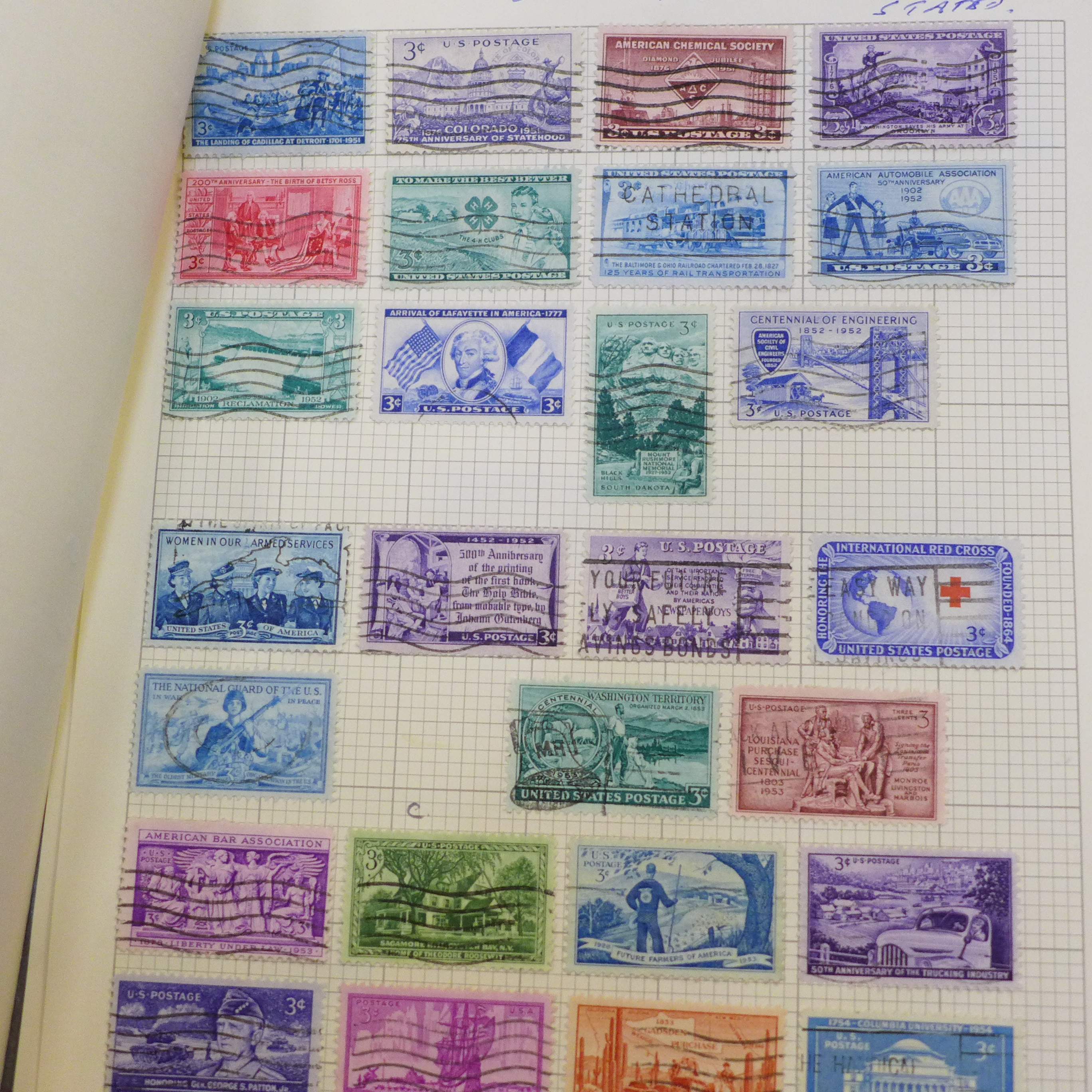 A large collection of loose stamps, postal history, accessories - Light Mess Lupe, electric - Image 5 of 11