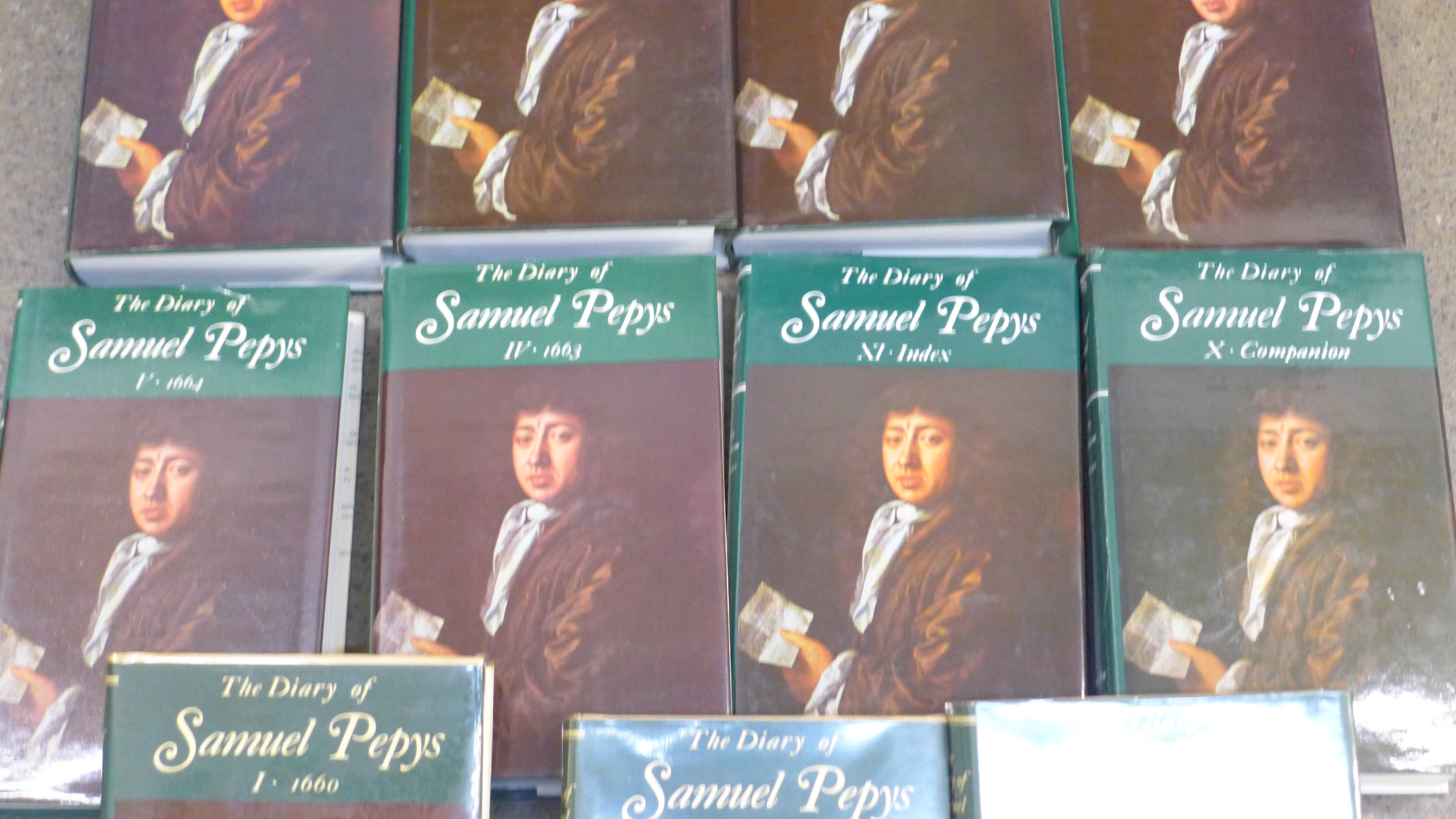 The Diary of Samuel Pepys, no. 1-11, published 1970s/80s by G Bell & Sons Ltd - Image 3 of 8