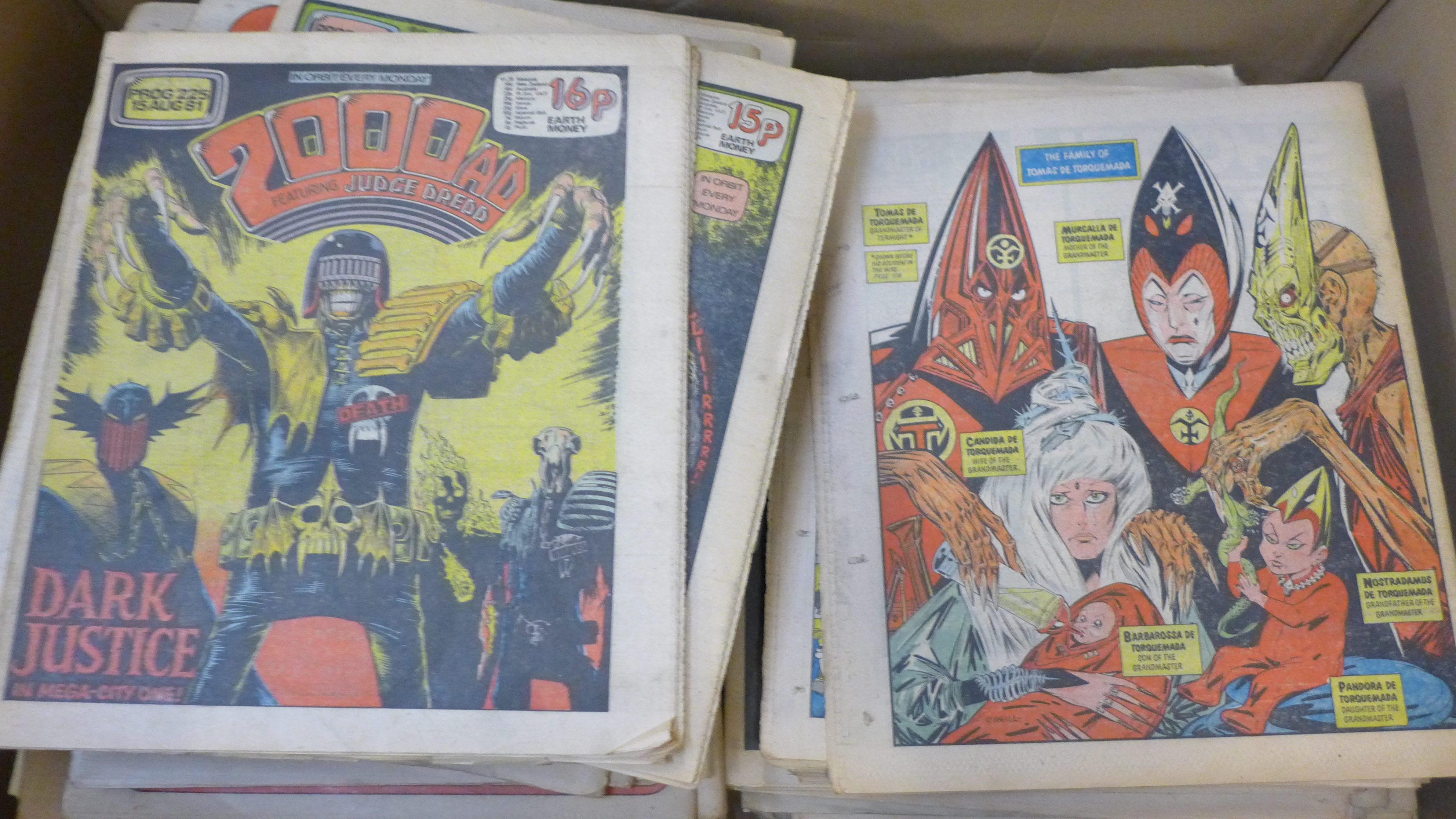 Approximately 150 2000AD comics, 1980s - Image 2 of 4