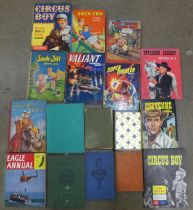 Mid 20th Century children's books including boy's annuals **PLEASE NOTE THIS LOT IS NOT ELIGIBLE FOR