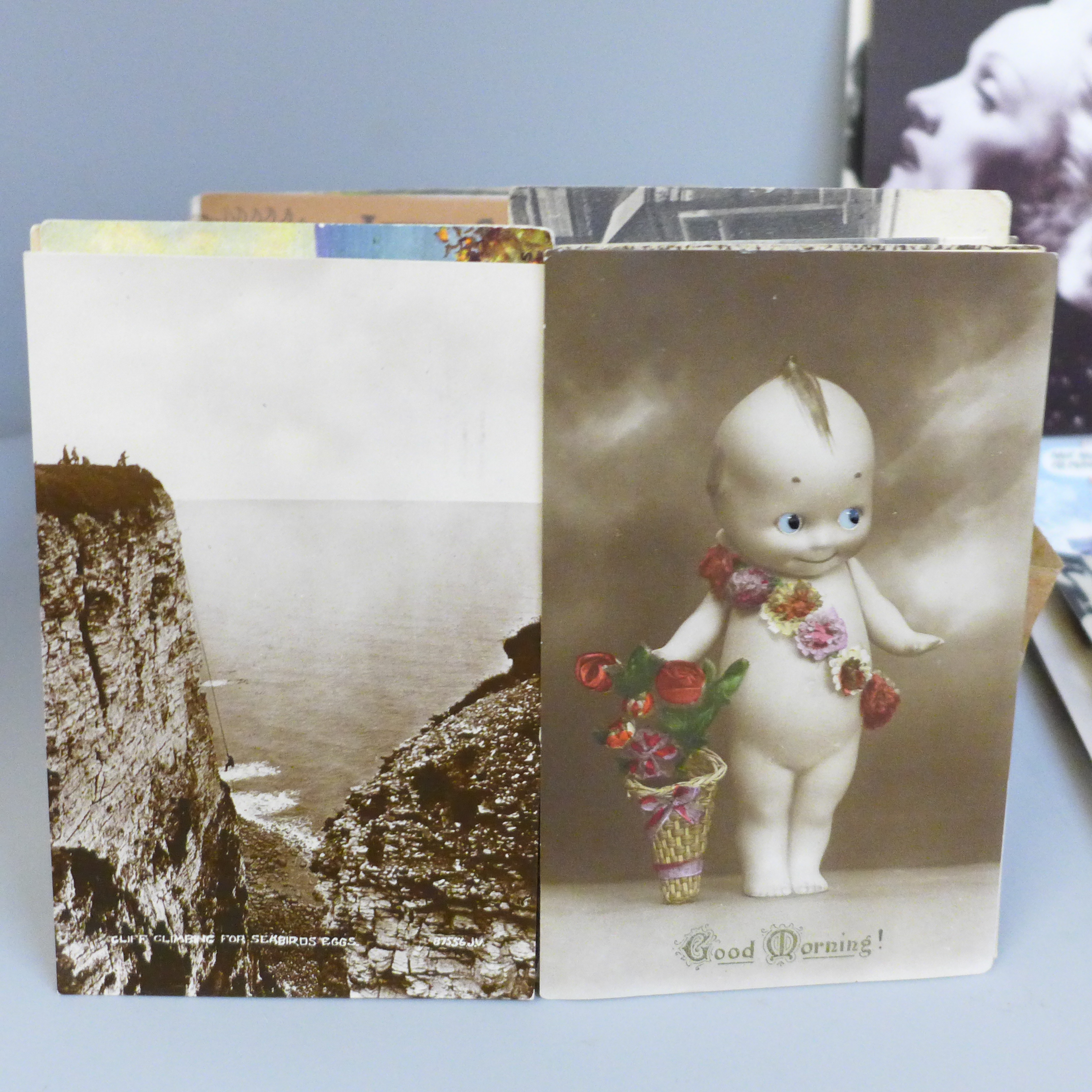 Assorted Edwardian and later postcards - Image 3 of 8