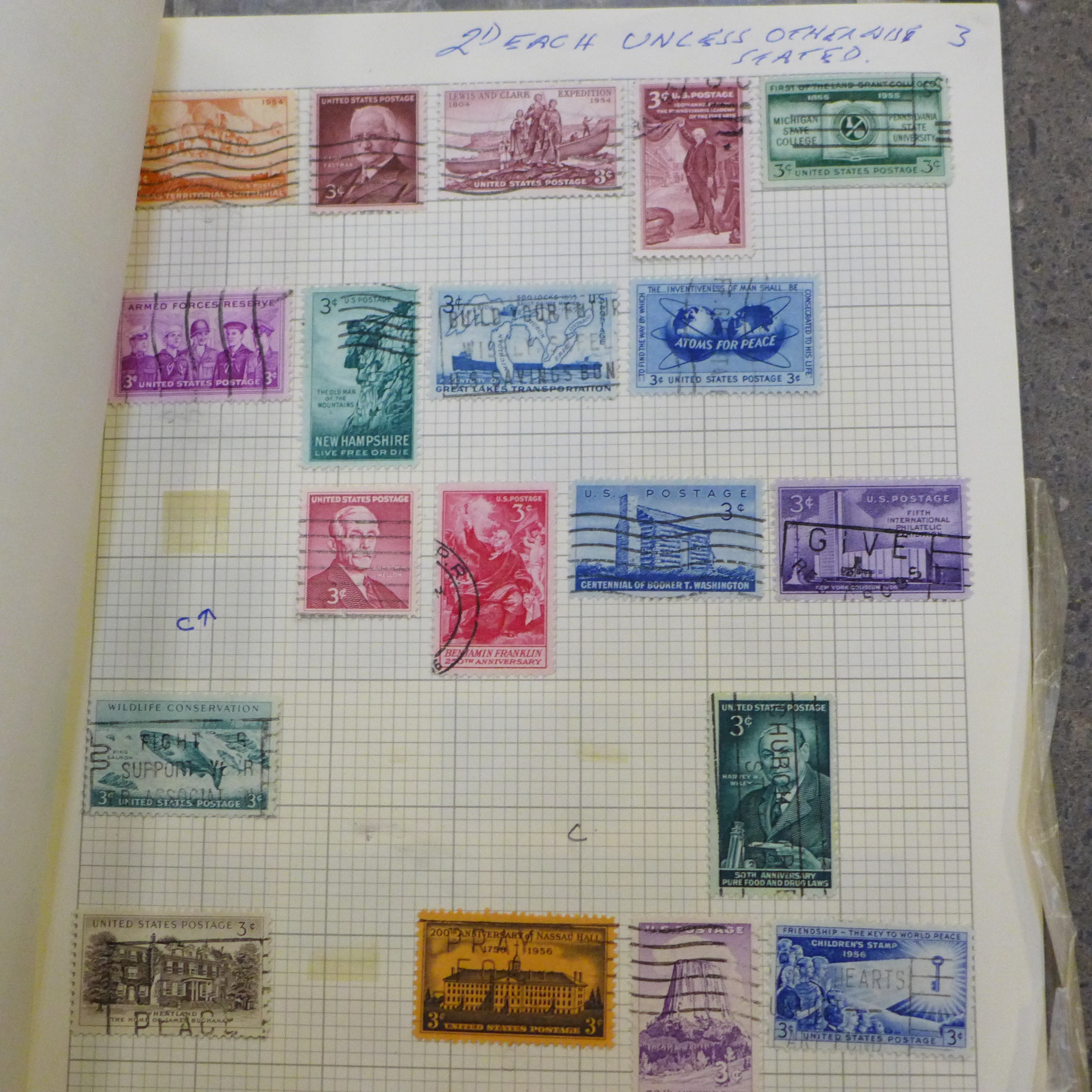 A large collection of loose stamps, postal history, accessories - Light Mess Lupe, electric - Image 2 of 11