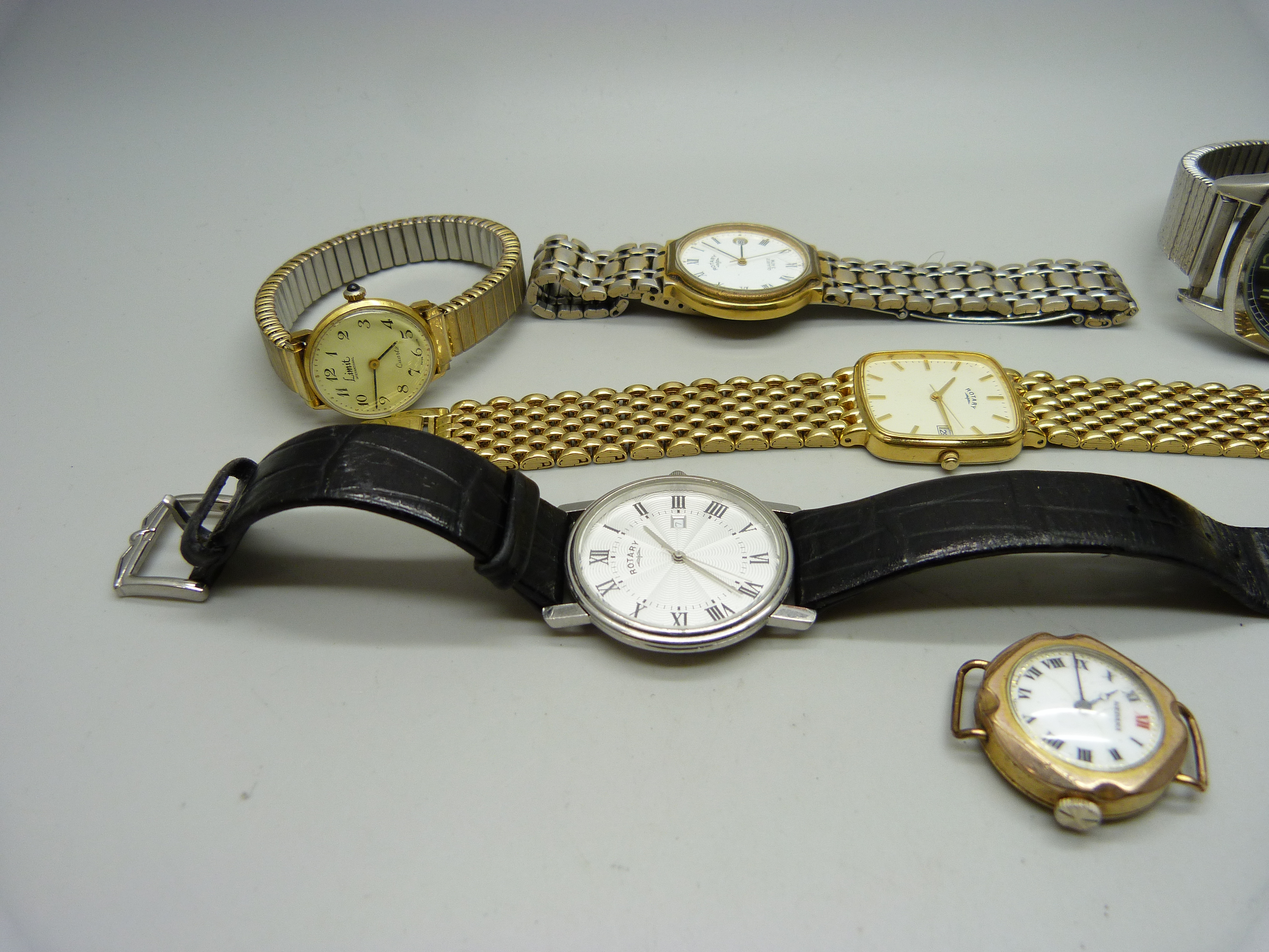 A collection of lady's and gentleman's wristwatches including Limit and Rotary - Image 3 of 4