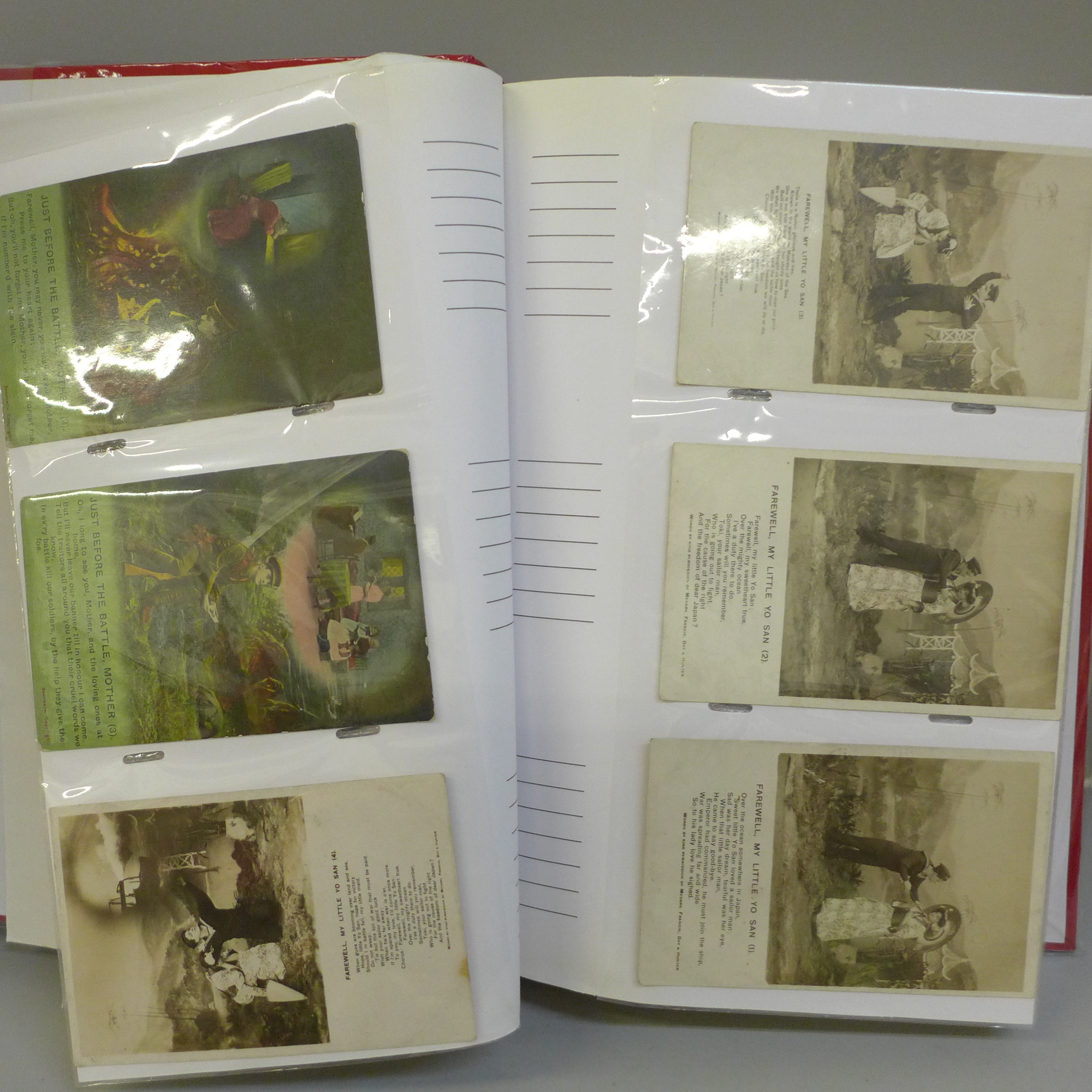 An album of 264 Edwardian postcards - Image 2 of 8