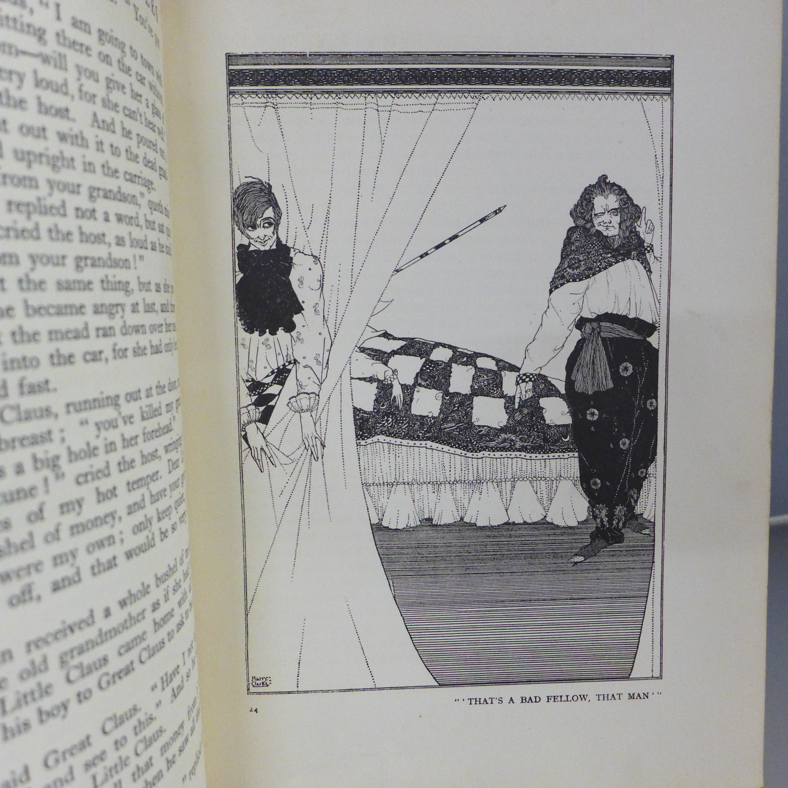 Fairy Tales by Hans Anderson, illustrated by Harry Clarke, circa 1930, original cloth - Image 3 of 8