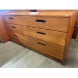 A teak sideboard