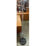 A metal atomic coat stand