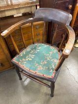 An elm smokers bow chair