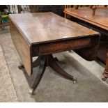 A George IV mahogany sofa table