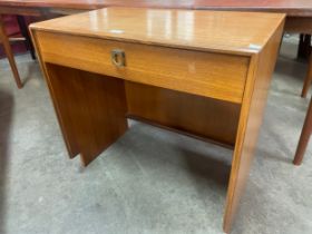 A G-Plan teak desk