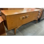 A teak sideboard