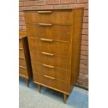 An Austin Suite teak chest of drawers