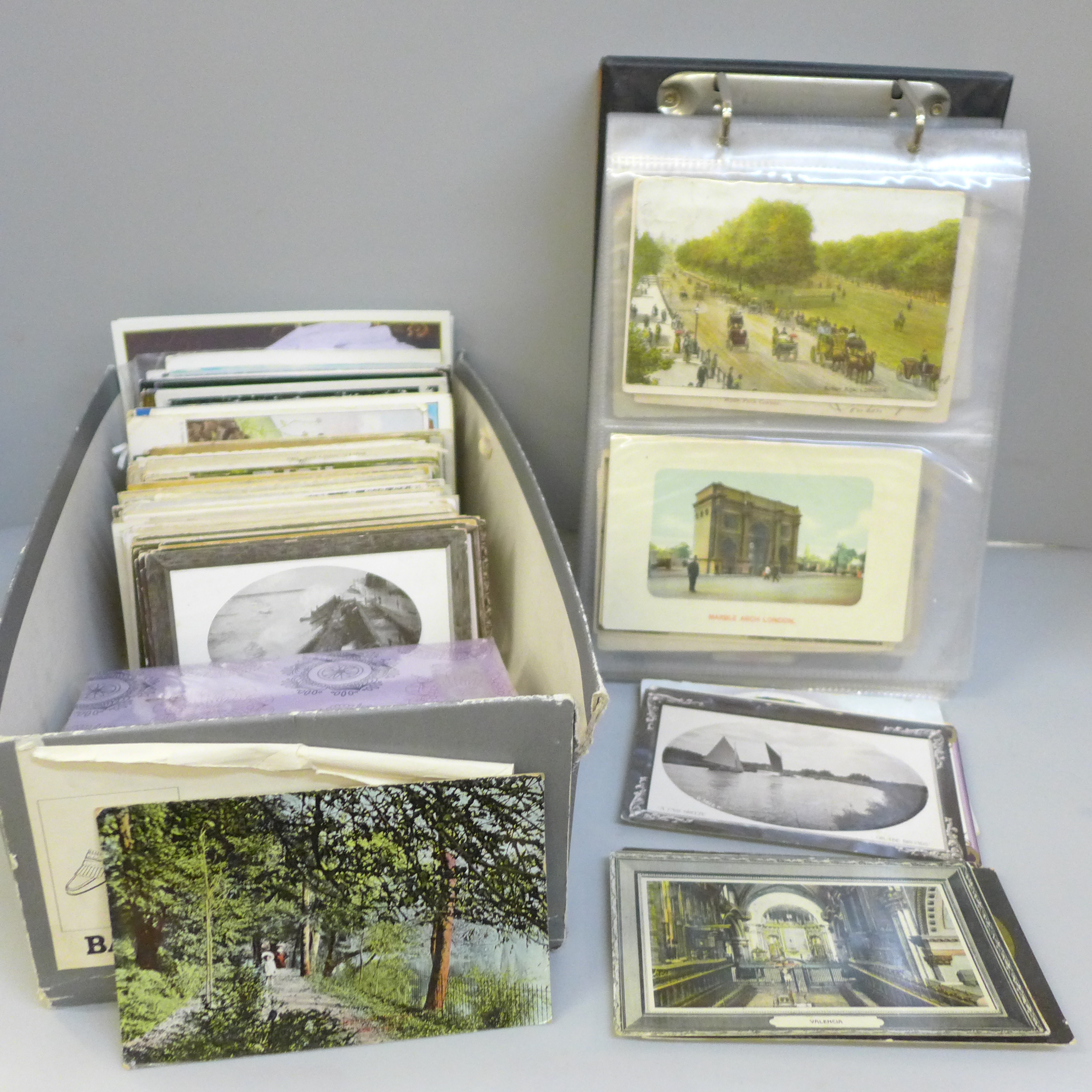 A large quantity of postcards, early-mid 20th Century onwards