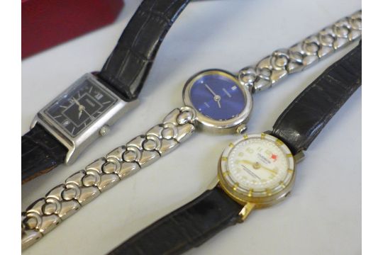 Ladies and gentlemans wristwatches, including Pulsay Day/Date, Rotary Day/Date, Citizen Promaster - Image 4 of 5