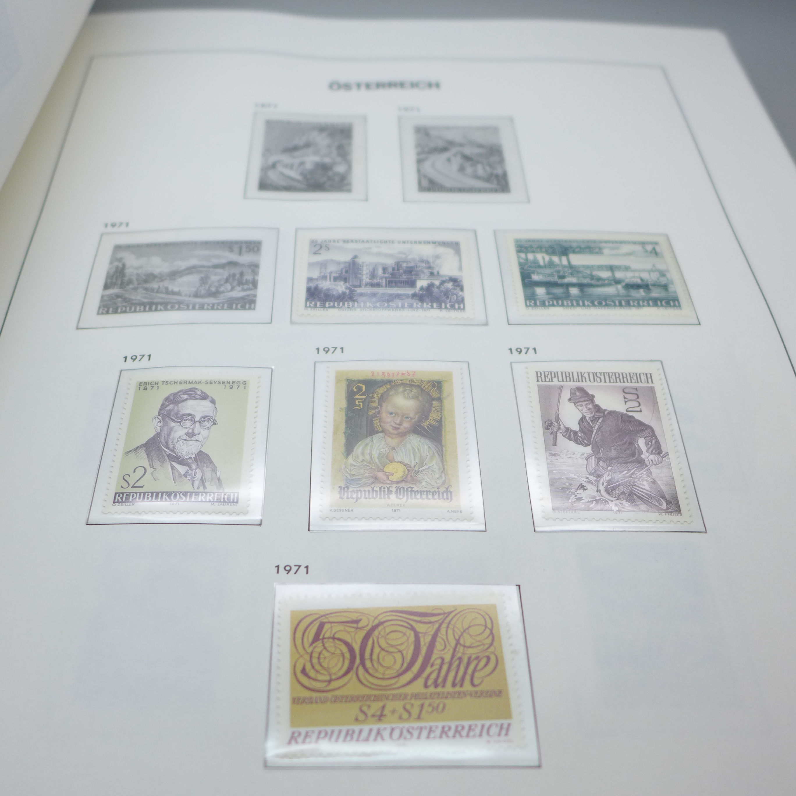 A Davo printed album for Austrian stamps 1997 with mint collection, (cataloging £750+) - Image 7 of 7