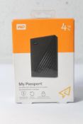 A boxed as new WD My Passport Portable HDD, EAN 71