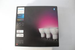 A boxed as new Philips Hue White and Colour Ambian