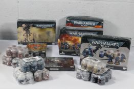 Six items of Warhammer to include Space Marines In
