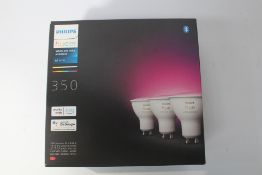 A boxed as new Philips Hue White and Colour Ambian