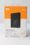 A boxed as new WD My Passport Portable HDD, EAN 71