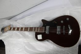 A pre-owned Gretsch G5260 Electromatic Jet Baritone with V-Stoptail.