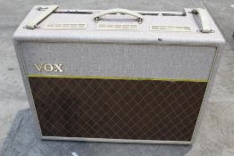 A pre-owned VOX AC30HW2 Amp (Some damage, viewing recommended).