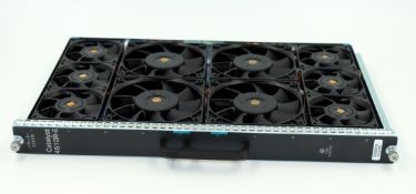 A pre-owned Cisco Catalyst WS-X4582 4510R-E Fan Tray Module (Power cable included) (Untested, sold a