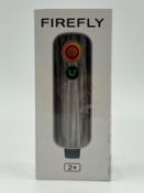 A boxed as new Firefly 2+ Vaporizer in Zebra (EAN: 855606003791) (Box sealed, may have some damage t