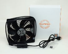 Sixty two boxed as new ELUTENG 120mm USB PC Case Fans.