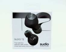 Twenty boxed as new Sudio T2 True Wireless Earphones in Black (Boxes sealed) (EAN: 7350071380956)