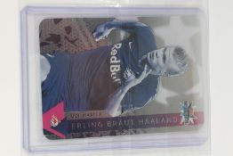 An Erling-Braut Haaland ROOKIE CARD #113 Topps Crystal UCL 2019/20 RB Salzburg.