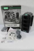 A boxed as new MSA Altair 4/4X Galaxy GX2 Multi Unit Charger.