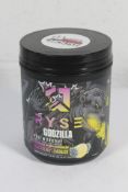An as new Tub of Ryse Godzilla Pre-workout in Blackberry Lemonade Flavour, EXP: 01/2025 (40 Servings