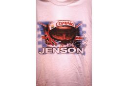 Jenson Button signed T-shirt