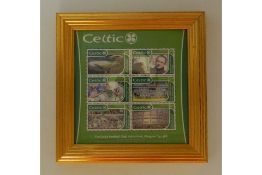 Celtic Grenada Stamp Sheet Framed