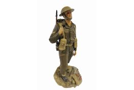 Schwarz Worcestshire WWII Infrantry Figurine