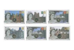 50th Anniv HM The Queen's First Stamps Coin Covers