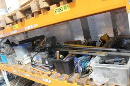 A large quantity of miscellaneous pre-owned Hand Tools, Hardware and related items.