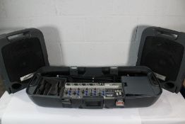 Peavey Escort 3000 Portable PA with 3 Microphones (Pre-owned, viewing recommended).