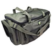 Four Carp On Camo Insulated and Foil Lined Carryall - As New (27-2140C).