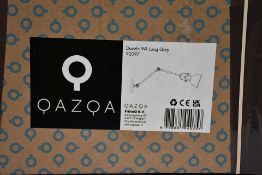 Two as new Qazqa Dazzle Wall Mounted Lamps with Arm in Grey.