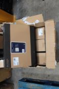 Four boxed as new Junction Box Weatherproof RAL703
