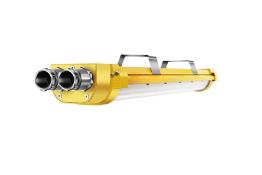 Two ATEX Lighting 4ft Explosion Proof Linear Batte