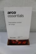 Ten Arco Essentials Corded Disposable Earplugs (Bo