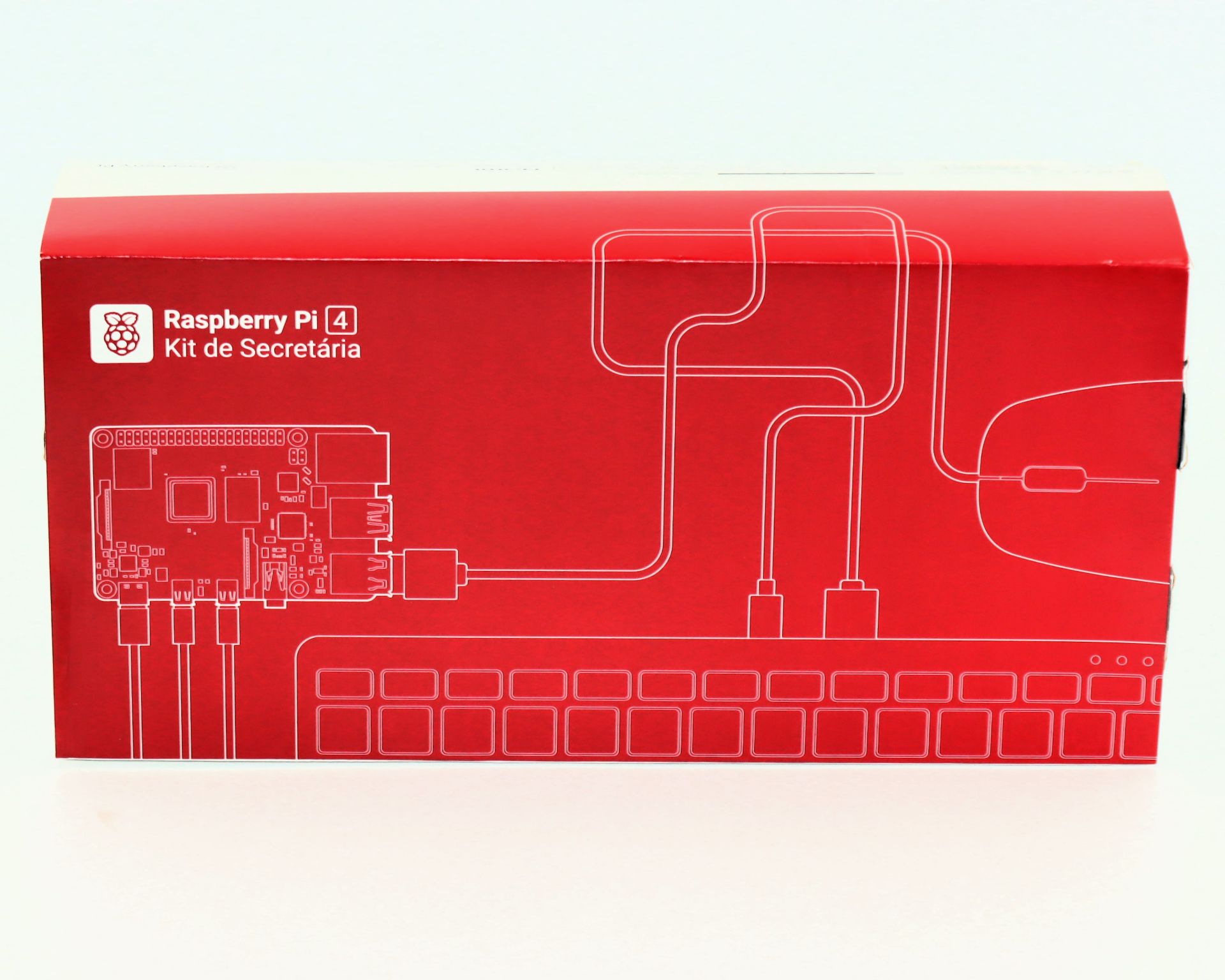 A boxed as new Raspberry Pi 4 Desktop Accessory Kit (No Raspberry Pi included) (Portuguese model, E