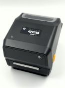 A boxed as new Zebra ZD421 Thermal Transfer Printer (P/N: ZD421 ZD4A042-30EW02EZ) (Box open, some da
