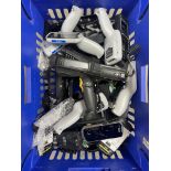 A quantity of assorted pre-owned mobile computer/barcode scanners (Sold as seen for parts only).
